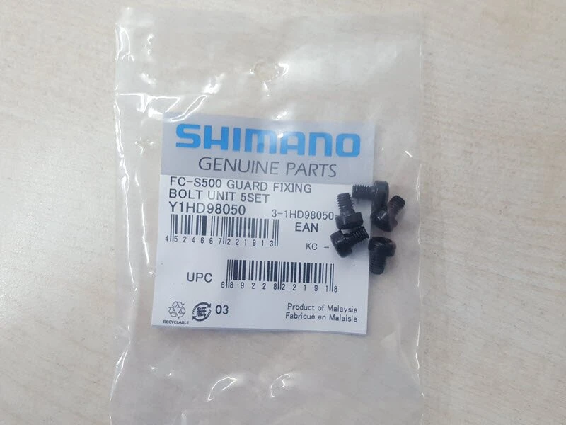 Shimano Befestigungsschrauben Für Kettenschutzring FC-S500/M563 3 Shimano Befestigungsschrauben Für Kettenschutzring FC-S500/M563