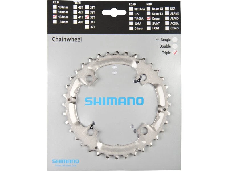 Shimano Kettenblatt FC-M615 Deore 10-fach 6 Shimano Kettenblatt FC-M615 Deore 10-fach – Bild 4