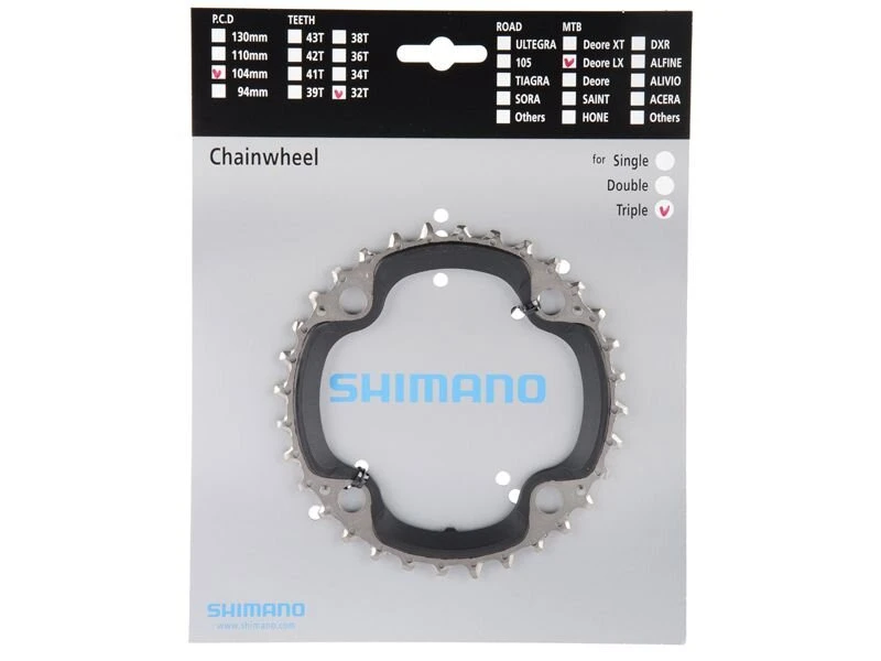 Shimano FC-M660 Kettenblatt, 3x9-fach 3 Shimano FC-M660 Kettenblatt, 3x9-fach