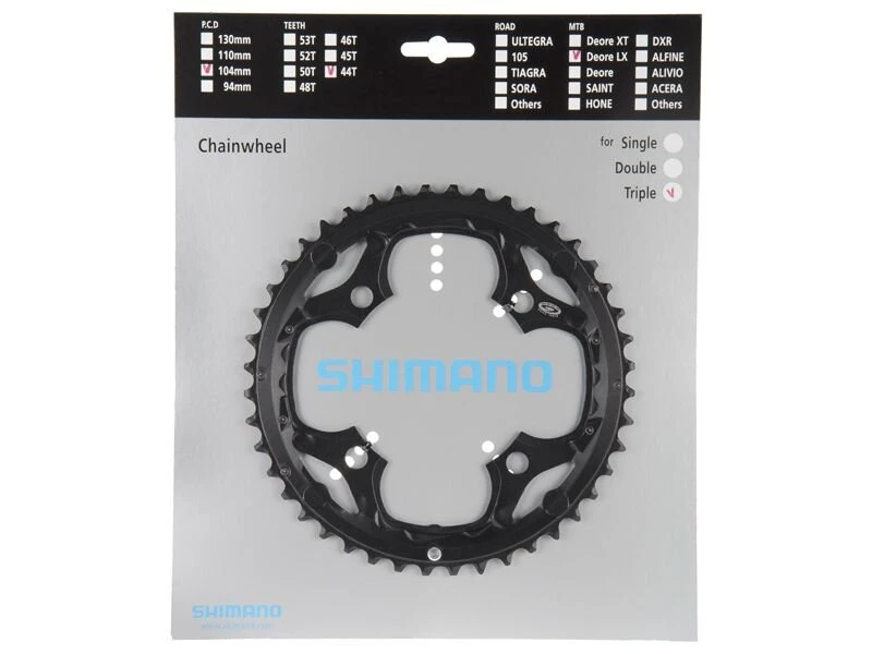 Shimano FC-M660 Kettenblatt, 3x9-fach 4 Shimano FC-M660 Kettenblatt, 3x9-fach – Bild 2