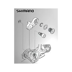 Shimano Schaltwerk BEF-Schraube, B-Type RD-M972