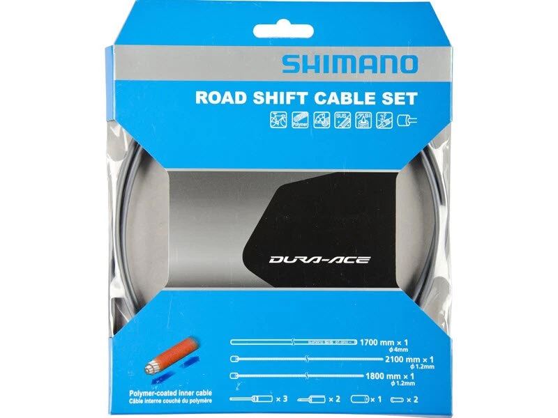 Shimano Schaltzugset Dura Ace Rennrad, Polymer 5 Shimano Schaltzugset Dura Ace Rennrad, Polymer – Bild 3