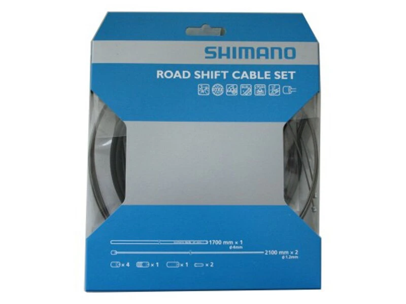 Shimano Schaltzugset Rennrad, PTFE 3 Shimano Schaltzugset Rennrad, PTFE